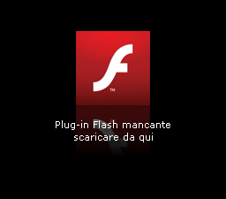 player flash mancante